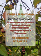 Уборка и благоустройство территории